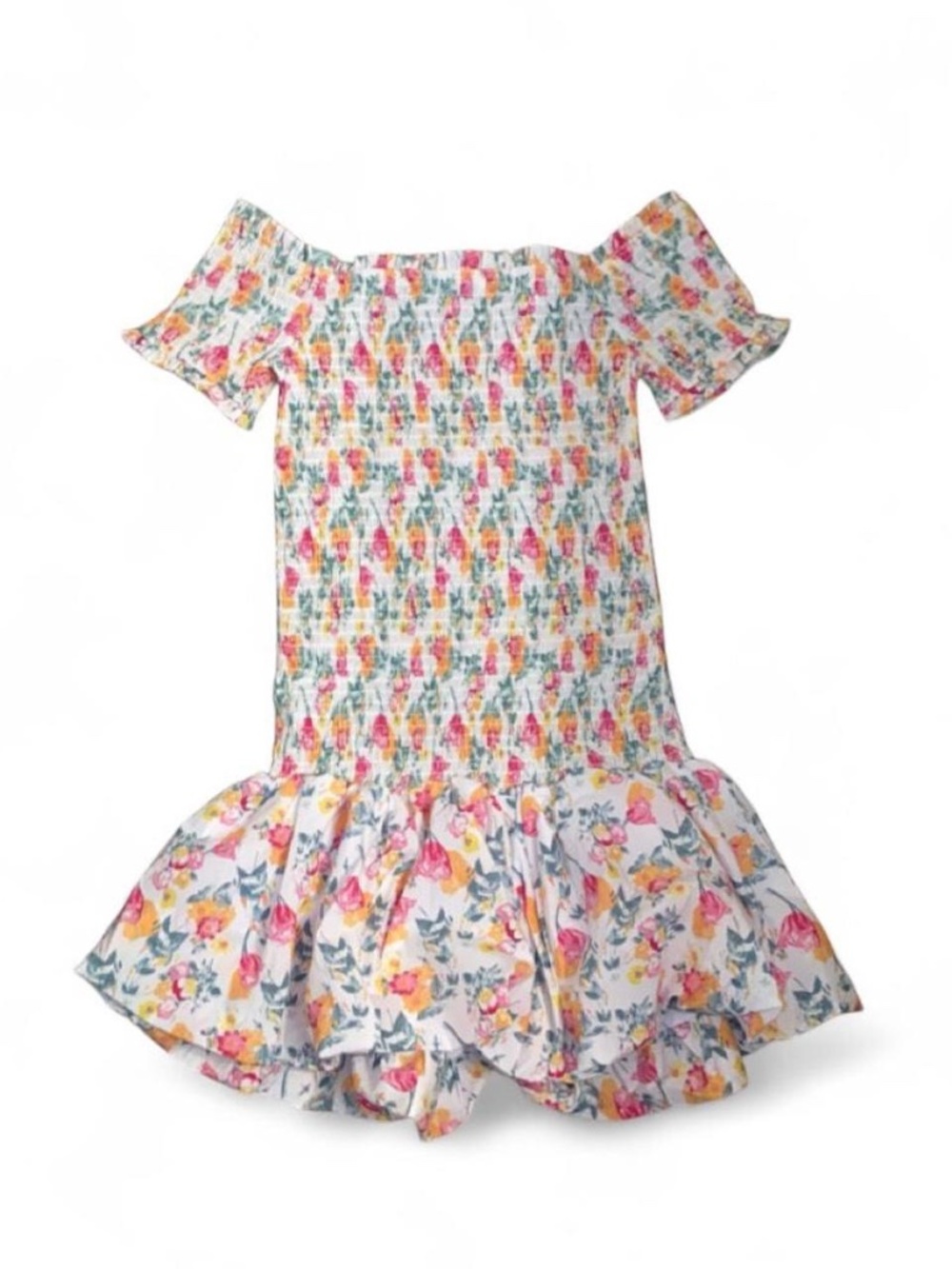 Cottage Women’s Medium Floral Woman’s Smocked Dress